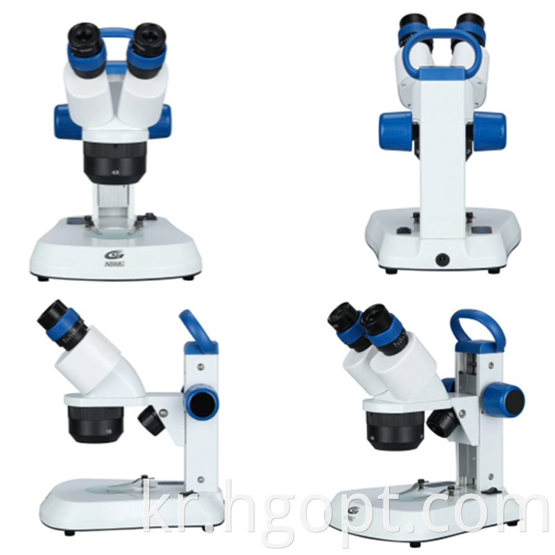 Hst 93eaw Wf10x 20mm Stereo Microscope Teaching Binocular Microscope With Bottom Led